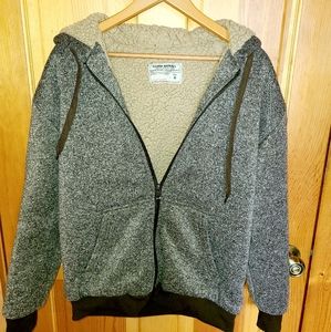 Seven Apparel shepra lined hooded jacket